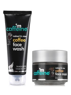 mCaffeine Quick Pore Cleansing Kit - Cleanse & Unclog Pores 200 gm image